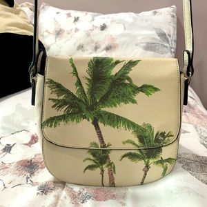 Forever 21 Palm Tree Shoulder Purse